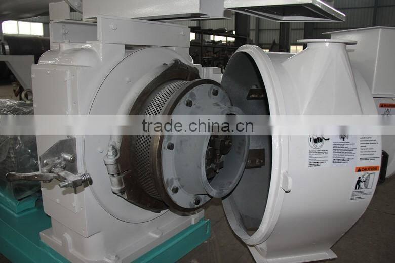Homemade hydraulic wood pellet mill for sale