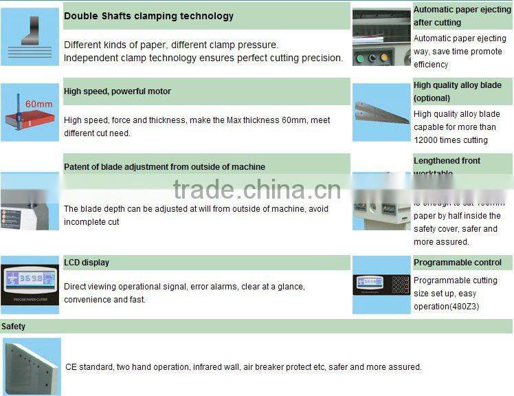 18 Inch Precision Digital Paper Guillotine Cutter