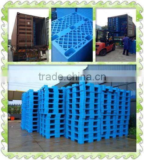 2017new year plastic pallet for warehouse racking