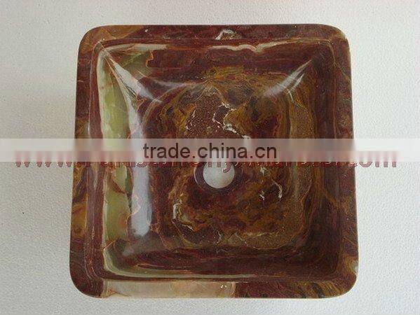 Natural onyx sinks and basins