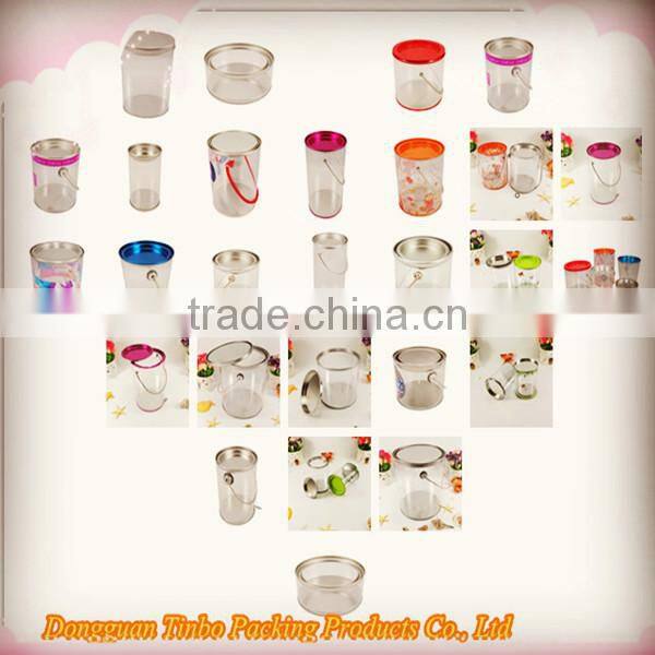 wholesale clear handle pvc packing box