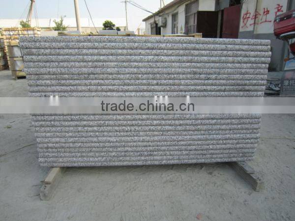 cheapest G383 outdoor grey natural granite stair tile