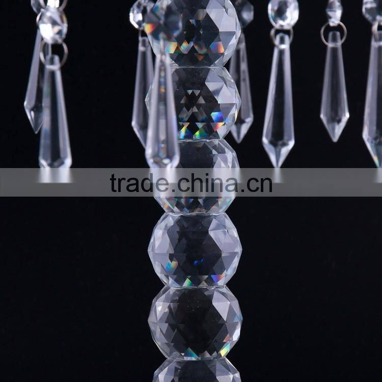 New product simple design bright crystal cake stand plate for wholesale