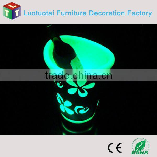 Remote control led ice bucket for beer promotional project