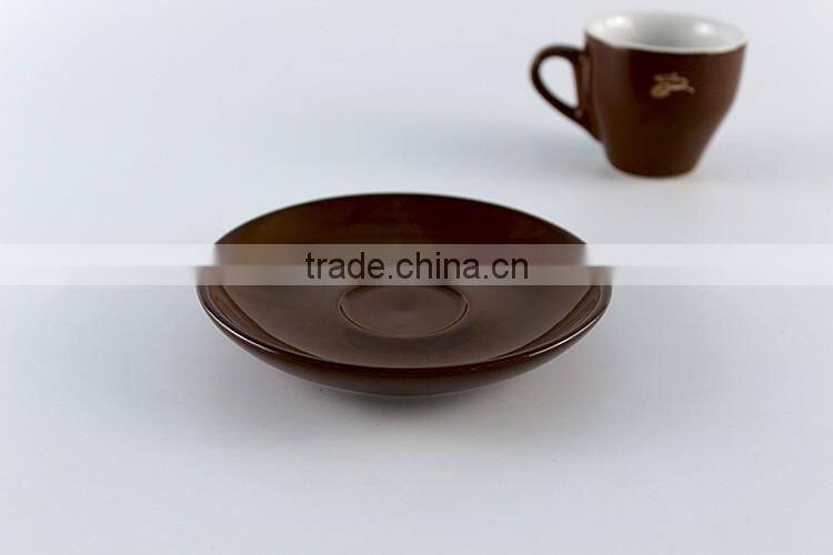 Best selling bulk products cup ceramic black coffee mugs and saucers