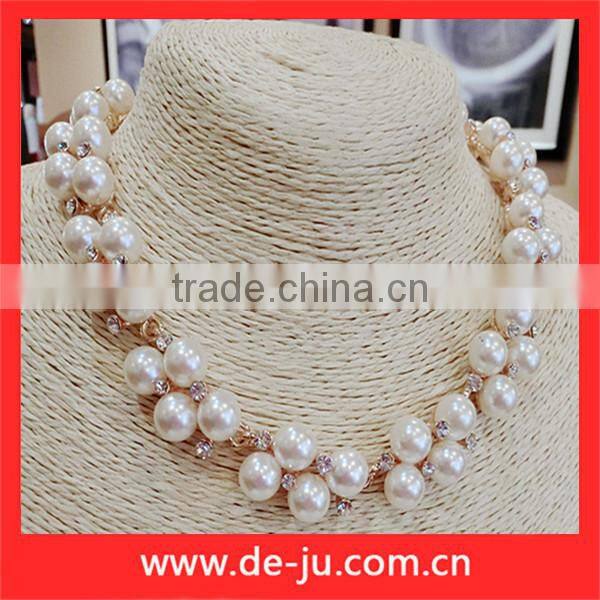 Charm Fashion Pearl Chunky Necklace