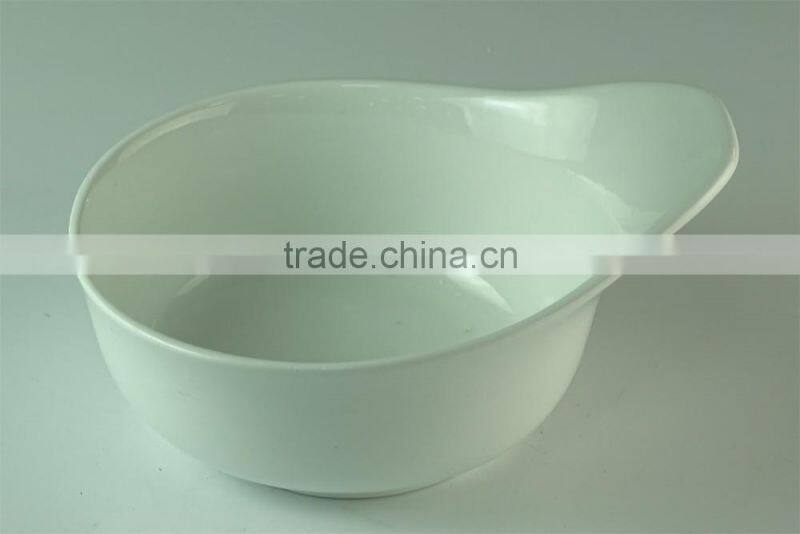 Wholesale Bulk White Sauce Ceramic Bowl