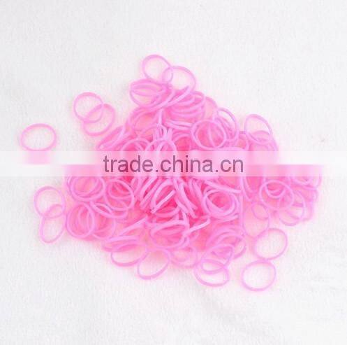 Free Shipping 600pcs Glow In The Dark Ranbow Fun Diy Colorful Loom Kit Rubber Bands Plastic Box