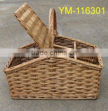 willow wine picnic basket