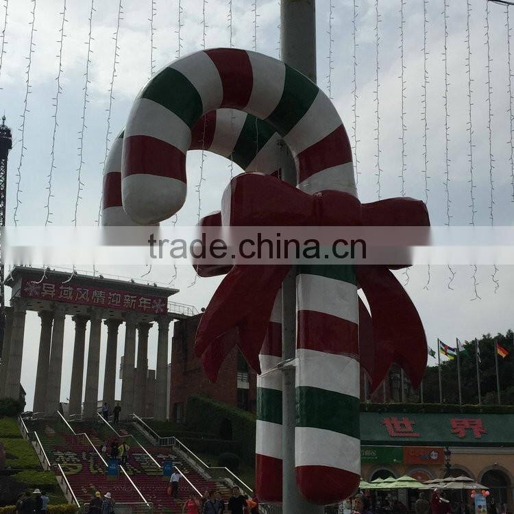 Outdoor fiberglass crane decoartion