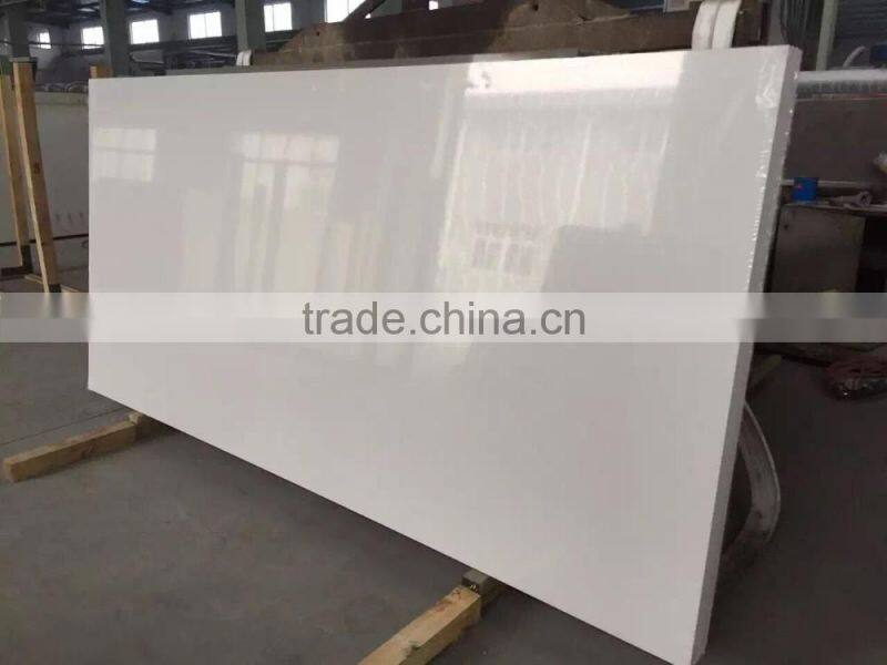 Solid Surface Grey Artificial Quartz Slab