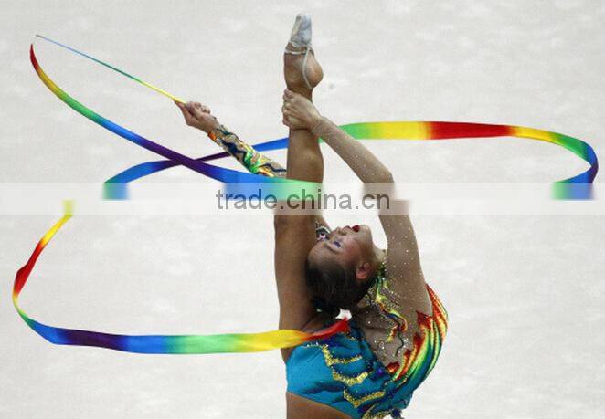 rhythmic gymnastics Dancing ribbon with flash ball