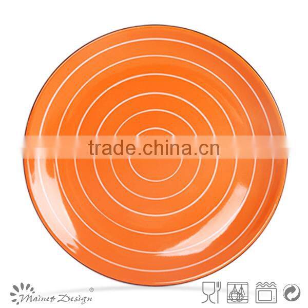 7.5" ceramic bulk dishes/noraml decoration plate