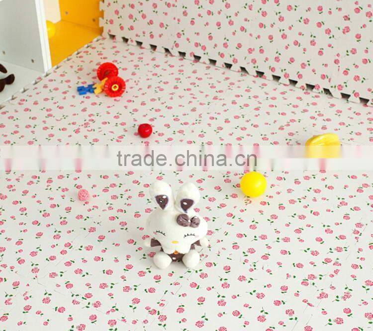 Durable eco friendly eva new type baby exercise mat