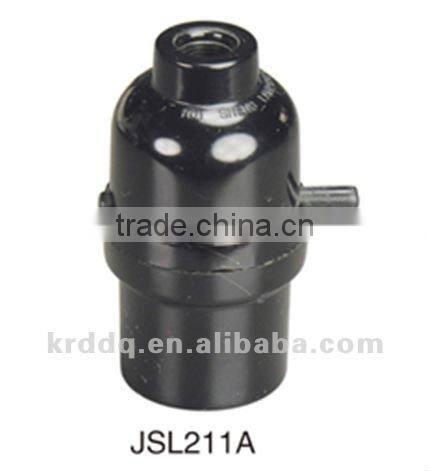 bakelite E26 lampholder with switch