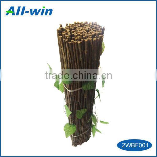 Garden use farm tools natural well-knit willow branch fence with fumigate for plants protection