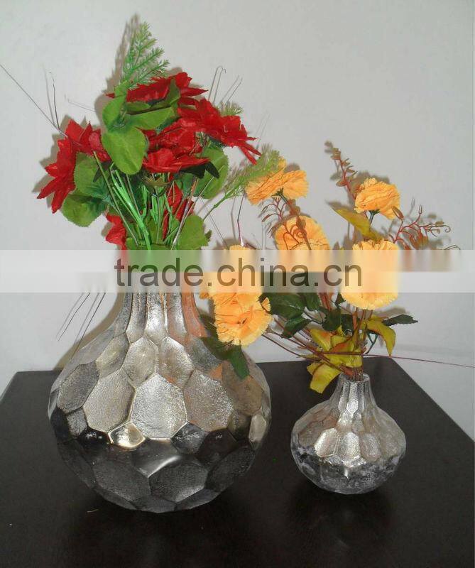 Interior Decoration Aluminium Flower Vases