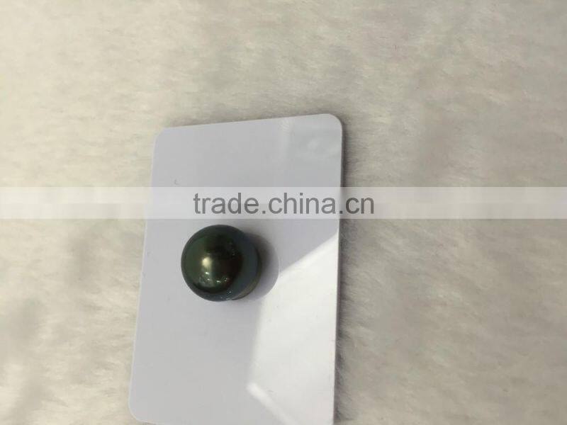Wholesale 11-12mm AAA Black Undrilled Loose tahitian pearl