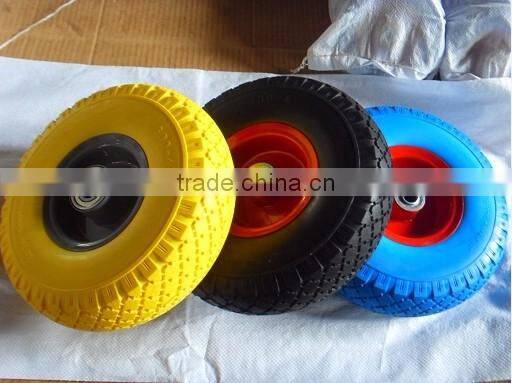 falt free tire pu wheel 2.50-4