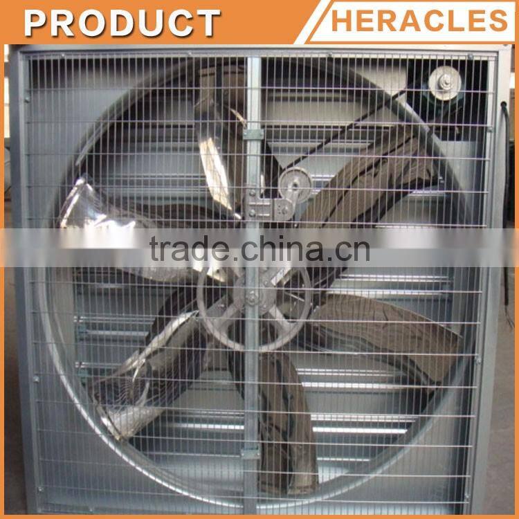 Heracles alibaba trade assurance ventilation exhaust fan of poultry farm and industrial use--push-pull,drop hammer fan