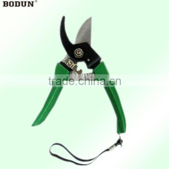 B4015 Green steel handle Garden tool / pruning shears / garden scissors