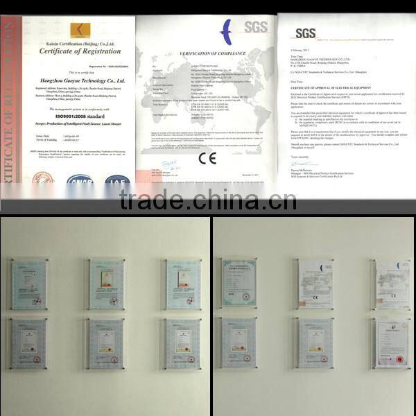 Intelligent Automatic Swimming Pool Cleaner with Fast Moving Speed