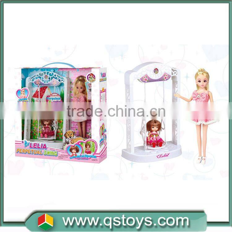 fashion baby doll swing toy for wholesale