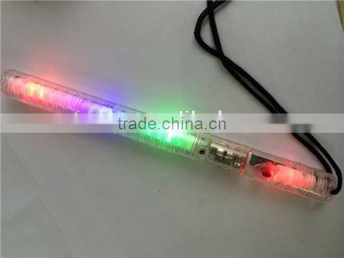 Colourful 7 LEDs flashing glow stick