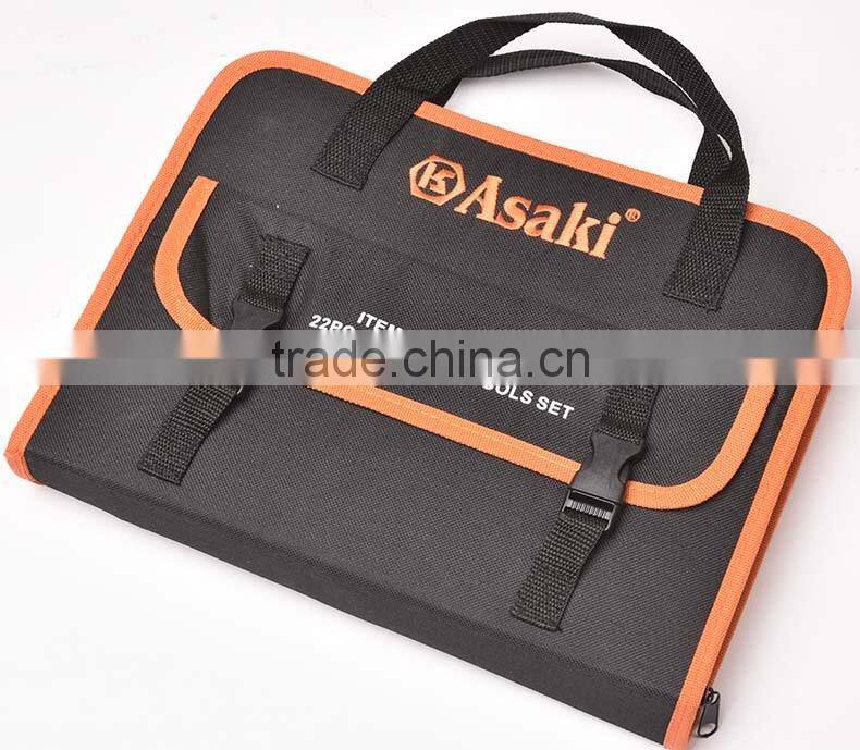 AK-9822 22pcs repairing electrician tool bag