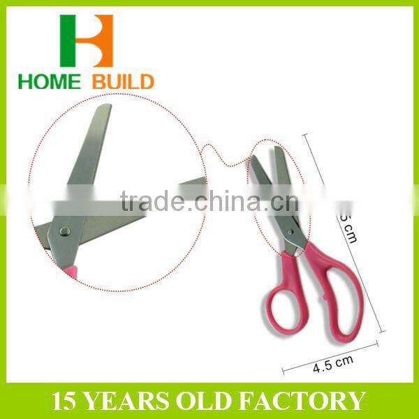 Factory price HB-S5016A DIY curved handle paper cutting scissors