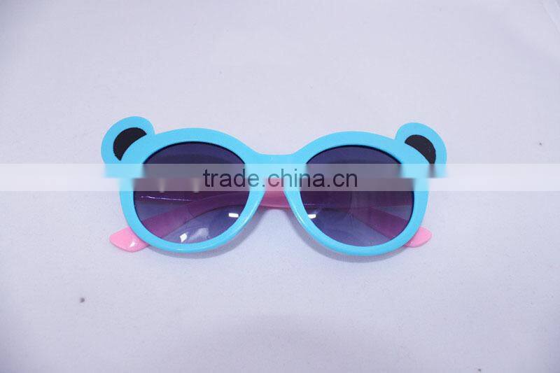 Cute Panda-Shape Glasses Kids Sun Glasses Fashionable Plastic Sunglasses