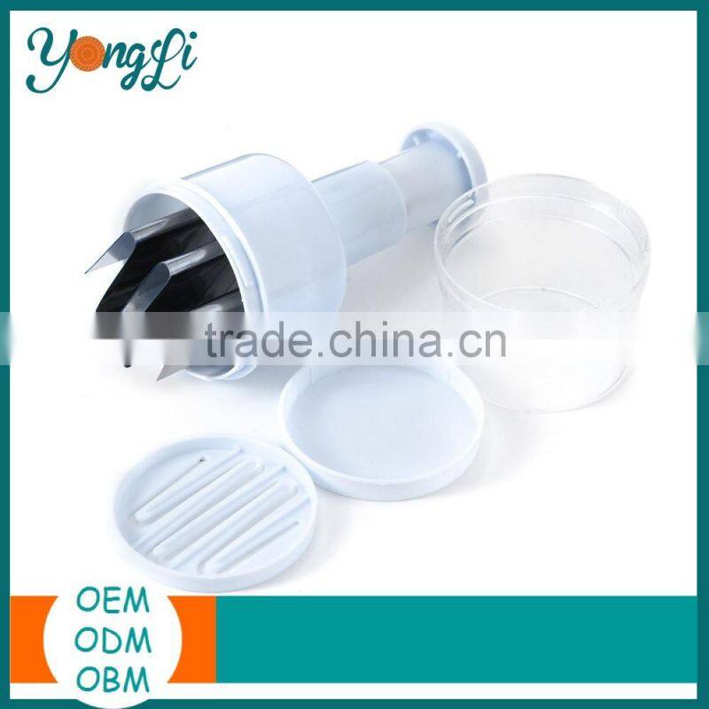 Kitchen Tools for Manual Plastic Cutting Fruit and Vegetable Chopper