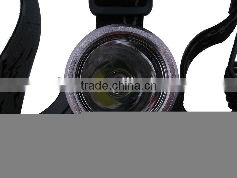 LL-6631 XML-XPE LED 3-Mode 1800LM High Powerful Rechargeable LED Headlamp