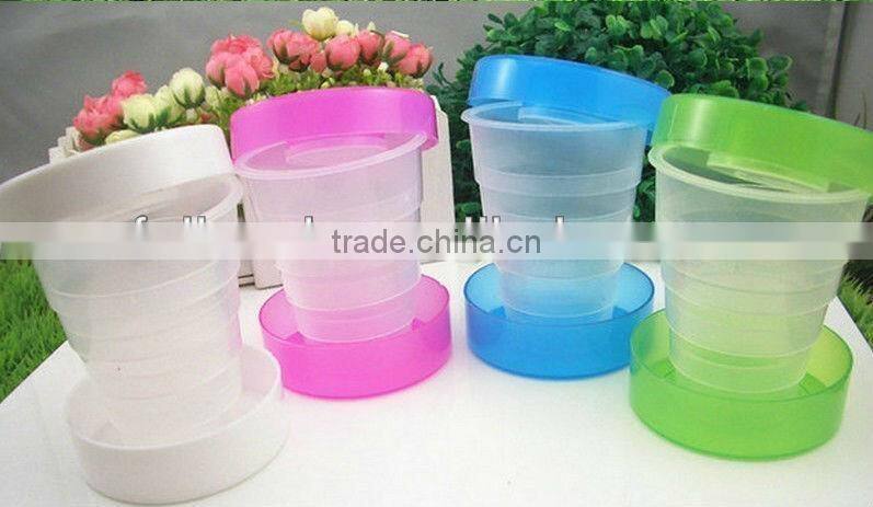 Telescopic Plastic Traveling Cup