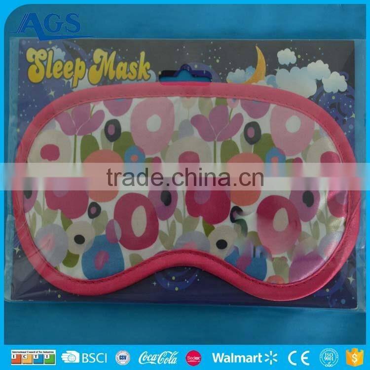 Littel stars red eyeshade smiley expression custom eye mask