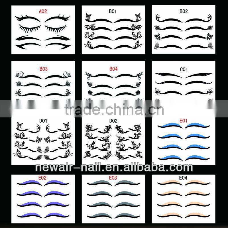 Joyme Color Decoration Eyeliner Sticker