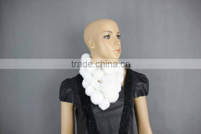High Quality Knitted Rex-Rabbit Scarf