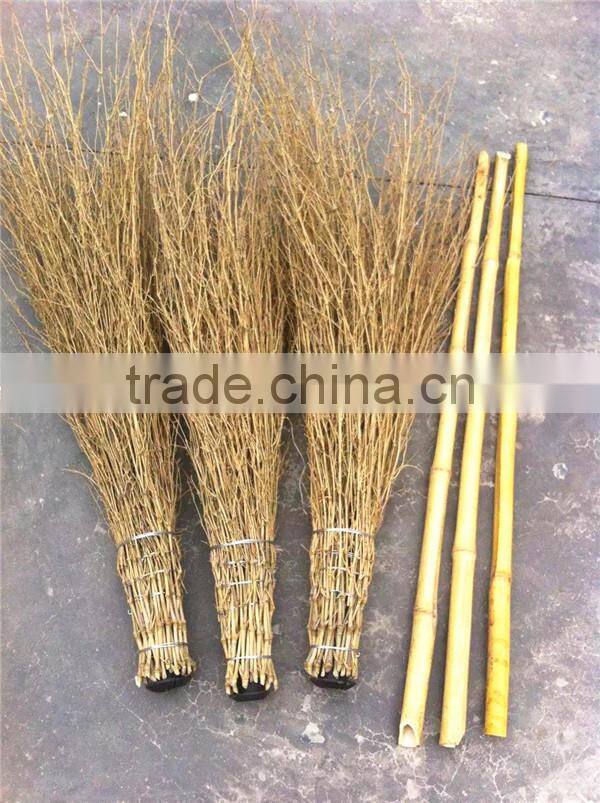zhuping cheap bamboo besom with high quality bamboo besom