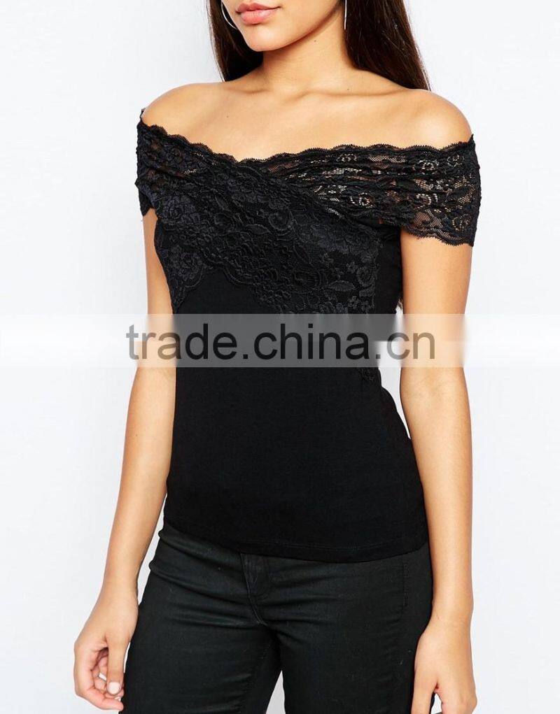 Girls sexy sleeveless top 2016 off shoulder sexy sleeveless top HST3756