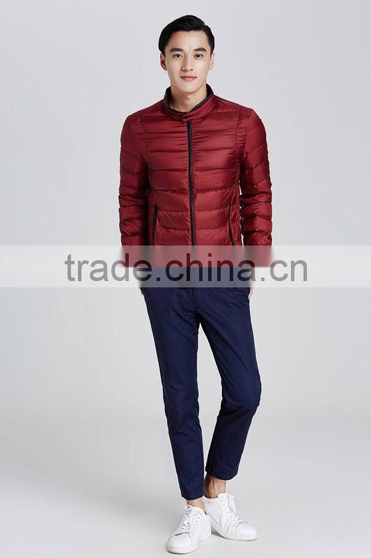 2015 customized winter duck down jacket for men