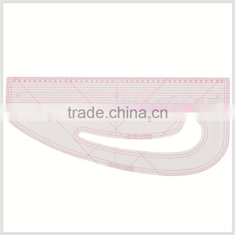 12" styling design ruler french curve ruler#6112