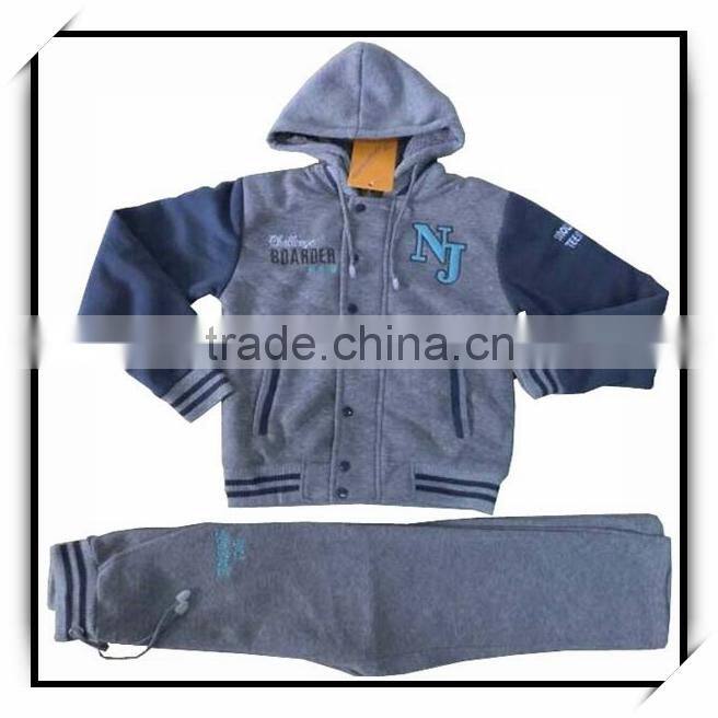 boys wholesale slimming jogging sports suit
