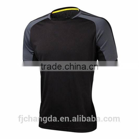 Mens top quality dry fit sport running clothes