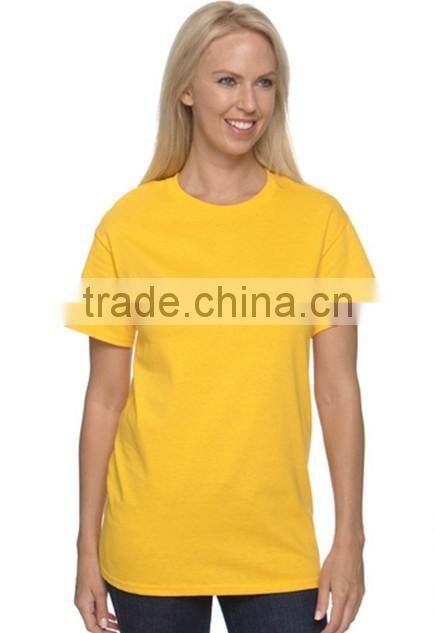 100% combed cotton t-shirt wholesale, solid color o-neck t-shirt custom wholesale