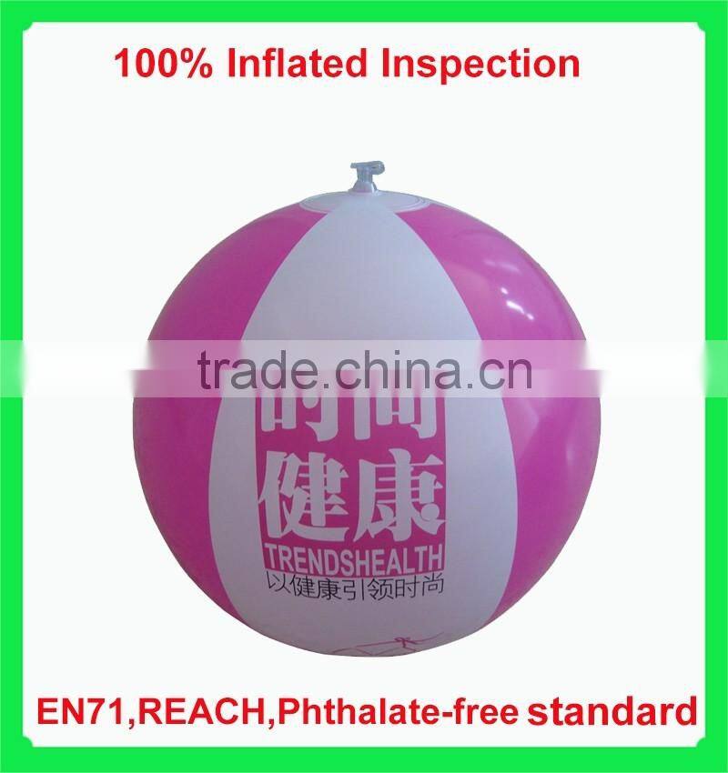 clear&solid colors' inflatable air ball