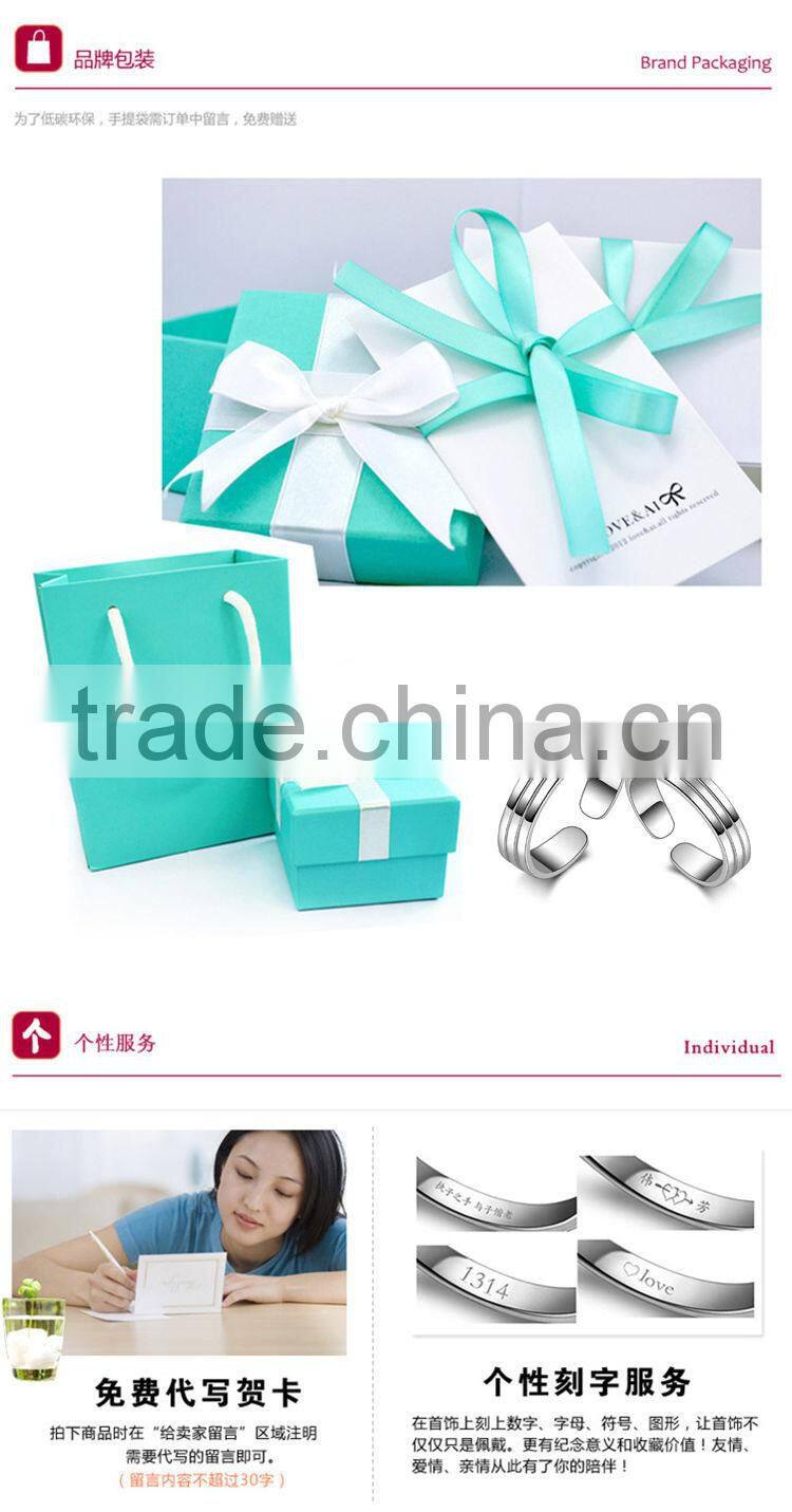 2014 Jewelry Rhodium Plated Ring,S925 Ring Fashion Jewelry,Ring custom design available