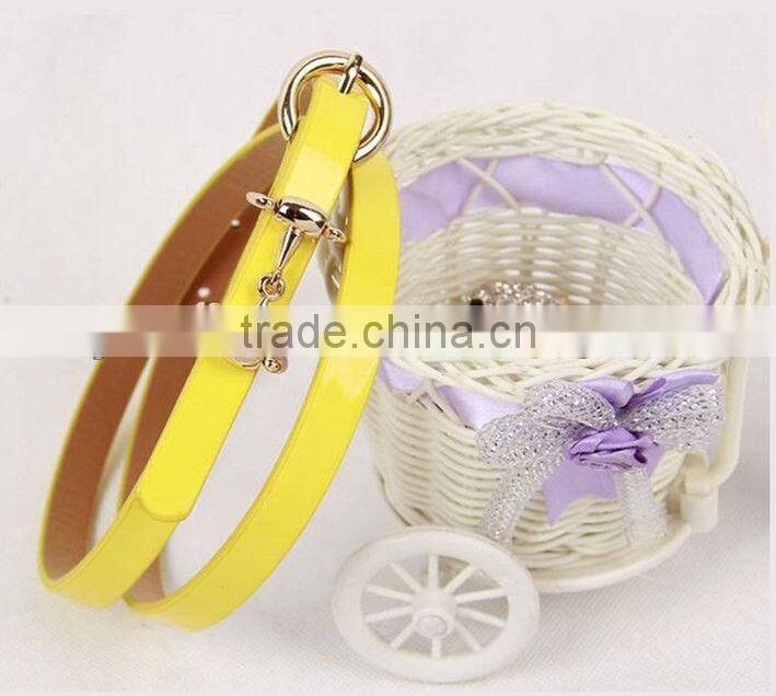 newest lady fashion pu belts