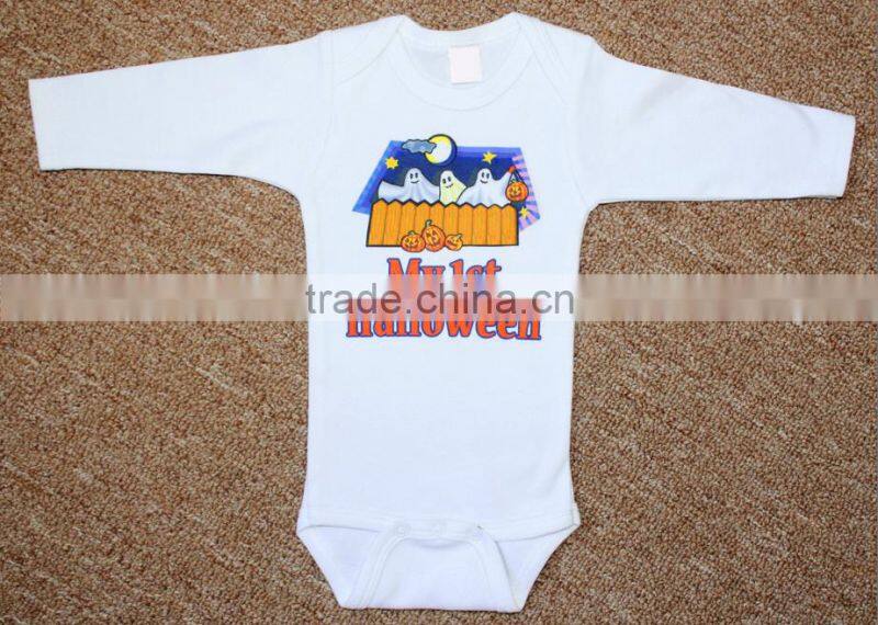 Halloween Baby Bodysuit, Bib or Toddler Shirt Custom My 1st Text,Personalized Unique Halloween Costume Baby Boy Girl Clothes