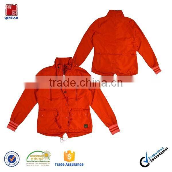 High Quality Women's Spring Jacket With Sublimation Print Fabric Jacket