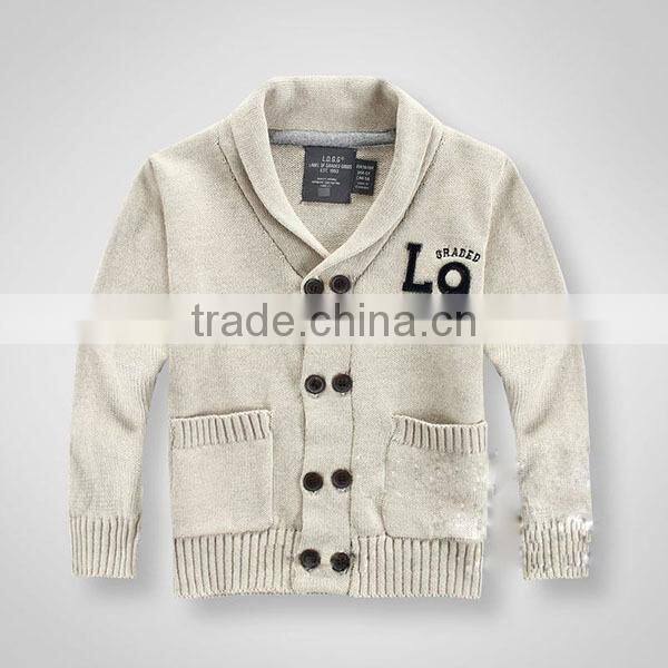 New fashion fancy wool cardigan sweater for baby